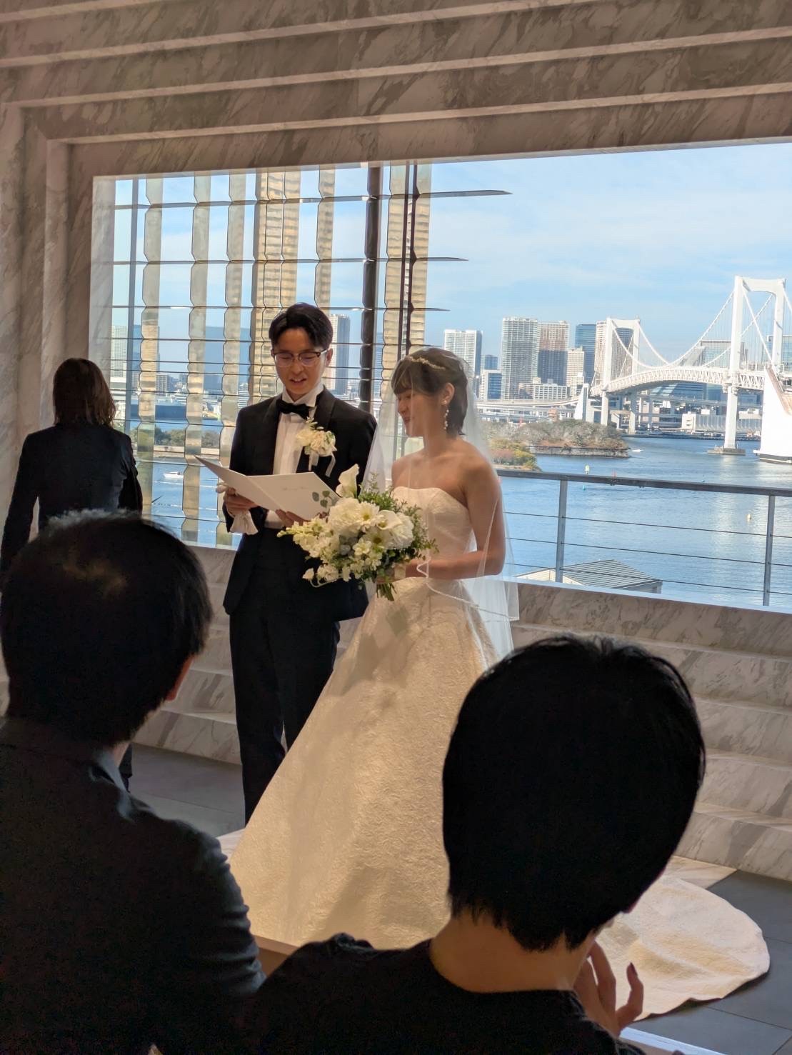 11月24日は模擬挙式と衣装試着を行いました！！